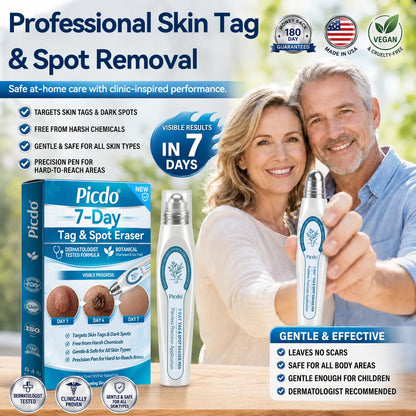 Official Brand Store |✅🧑🏻‍⚕️Natravor® 7-Day Tag & Spot Eraser(Zero Pain, Zero Scars Rollerball)